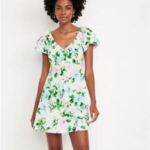 Old Navy V-Neck Mini Swing Dress